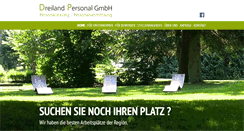 Desktop Screenshot of dreiland-personal.de